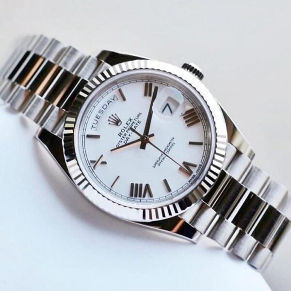 ROLEX DAY DATE (SILVER White)