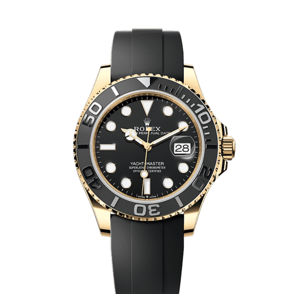 ROLEX YACHT MASTER OYSTER FLEX (GOLD BLACK)