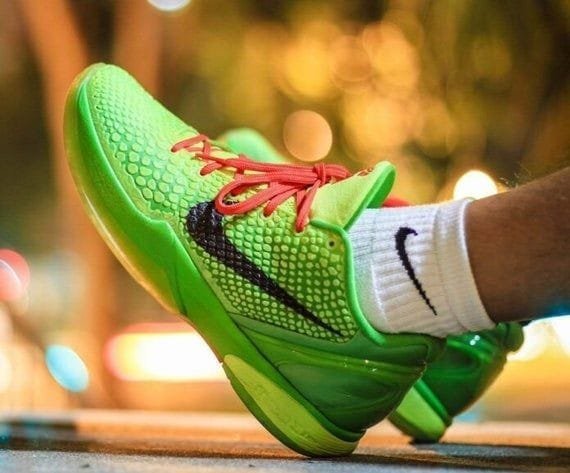 Alternative view of NK KOBE 6 PROTRO GRINCH [GREEN / BLACK] - Premium Quality 2808025