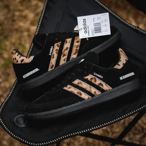 Alternative view of ADS SAMBA NEIGHBORHOOD - LEOPARD EDITION [BLACK / BROWN] 2708025