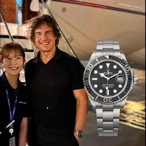 Alternative view of ROLEX YACHT MASTER TOM CRUISE
