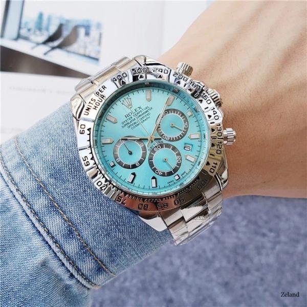 Rolex Daytona ice-blue Silver Chain Virat Kohli Watch