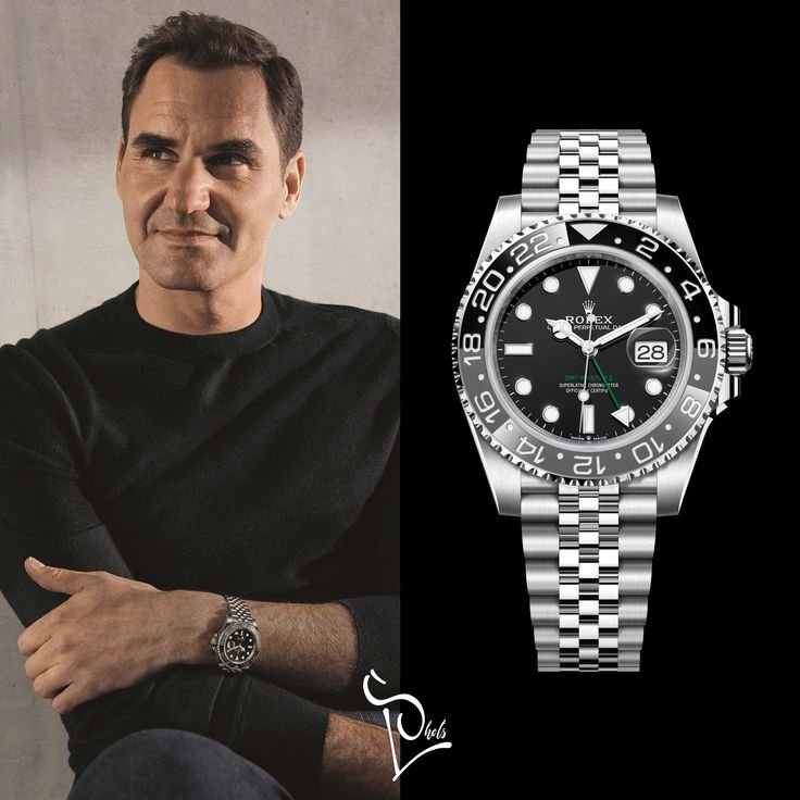 ROLEX GMT MASTER 2 – ROGER FREDRER