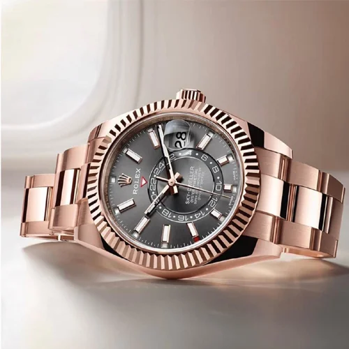 ROLEX SKY DWELLER (GOLD STALE) - Image 3