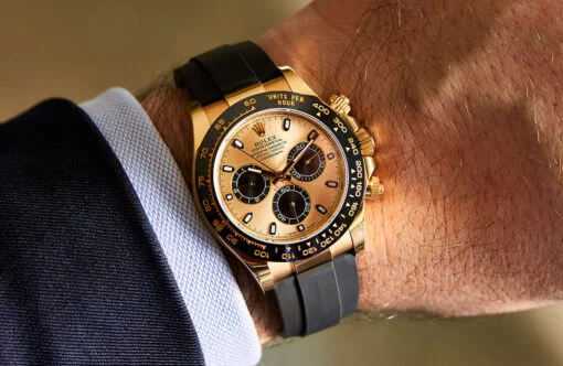 ROLEX DAYTONA OYSTER FLEX (GOLD BLACK) - Image 3