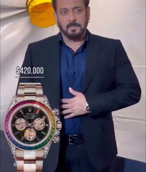 Alternative view of ROLEX DAYTONA RAINBOW (SALMAN KHAN)