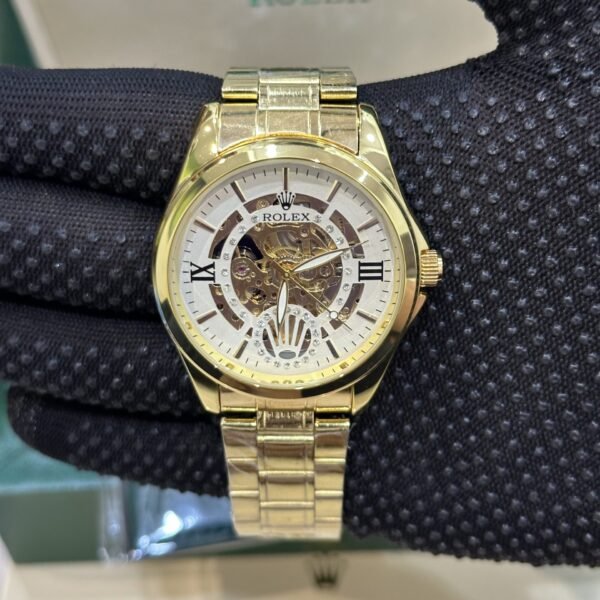 Alternative view of ROLEX AUTOMATIC FULL PREMIUM QUALITY WATCH (WITH OG BOX)