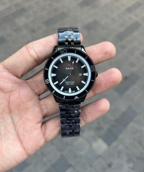 Rado Captain Cook Full Black Metal