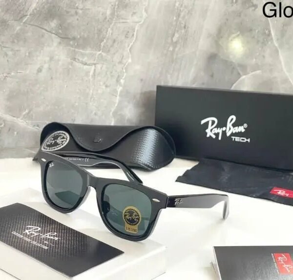 Alternative view of Branded Rb 2140 Black Shaded Sunglasses  (With Original Kit)