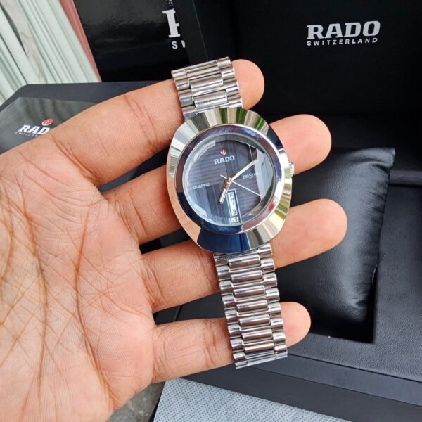 Alternative view of RADO DISTAR SILVER BLACK Metal WATCH