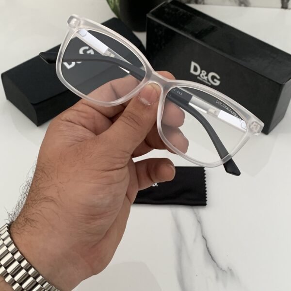 Alternative view of Branded D&G White Sunglasses (With Original Kit)