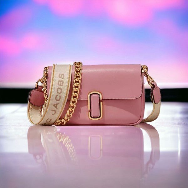 Alternative view of Branded MJ SNAP CROSS BODY PINK BAG (MJ-1150)