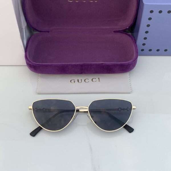 Alternative view of Branded Sunglasses Cateye_goldblack (With Original Kit)