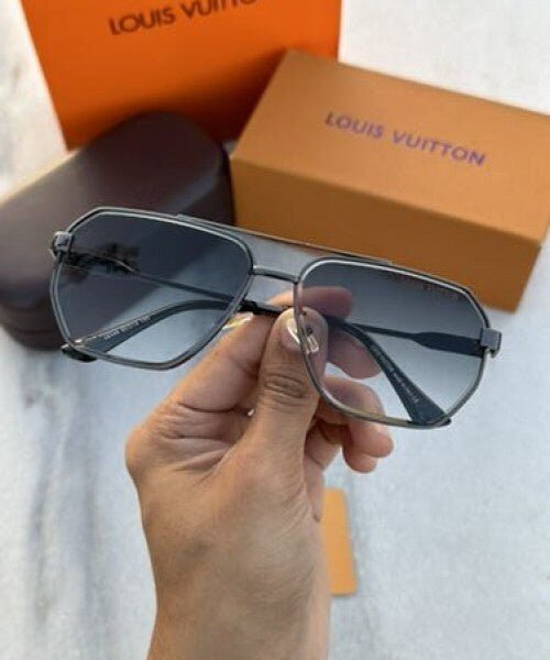 Branded Lv Gun Green Sunglasses FT (With Original Kit)