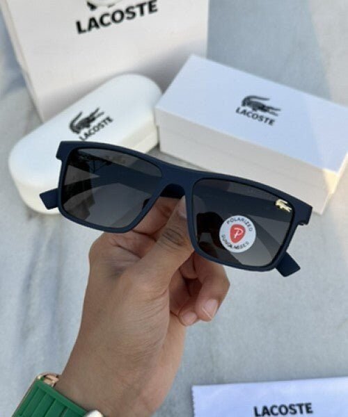 Branded Lcoste Matt Blue Sunglasses FT (With Original Kit)