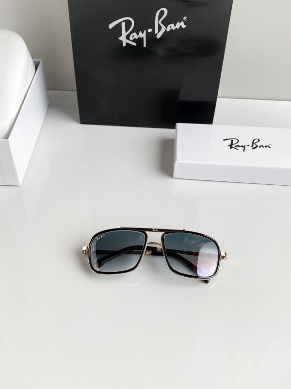 Branded Rb Blue Gold Sunglasses Bt (With Original Kit) - Image 2