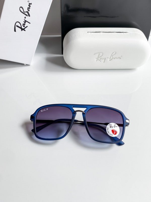 Branded Rb Blue Oversized Sunglasses Bt (With Original Kit) - Image 2