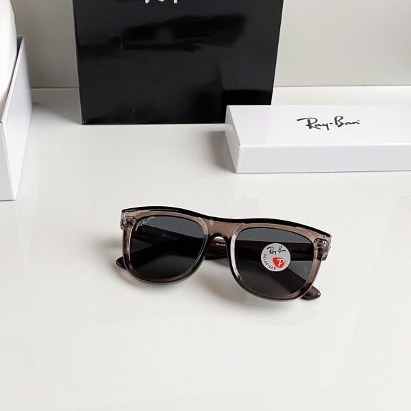 Branded Rb Reverse Brown Sunglasses Bt (With Original Kit)