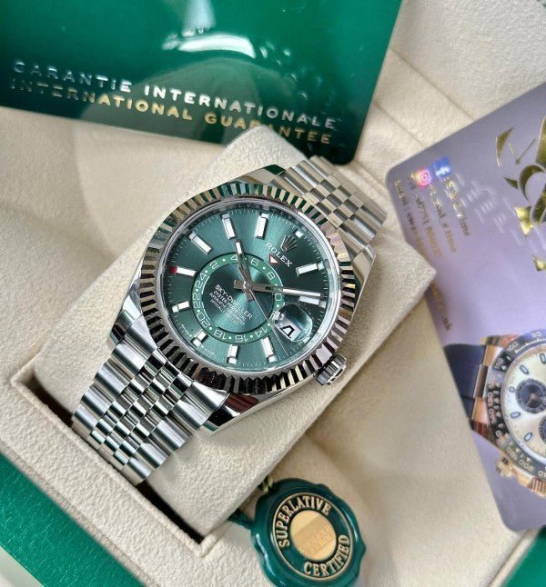 ROLEX SKY DEWLLER AUTOMATIC WATCH