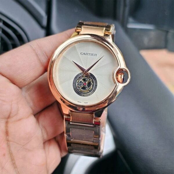 Alternative view of Cartier Metal Rosegold Watch B