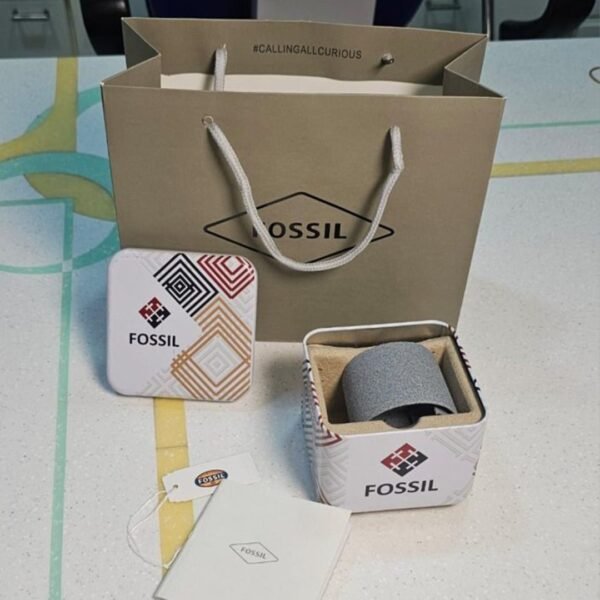 Alternative view of Fossil Silver Blue Dial Metal Watch