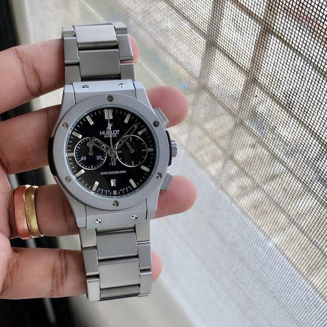 Hublot Silver Grey Metal Watch - Image 4