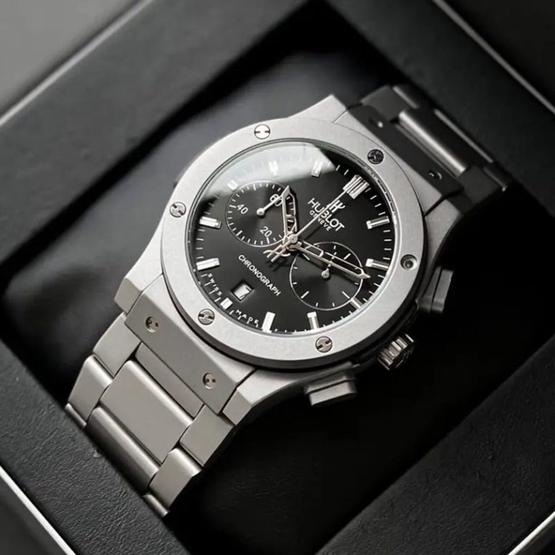 Hublot Silver Grey Metal Watch - Image 5