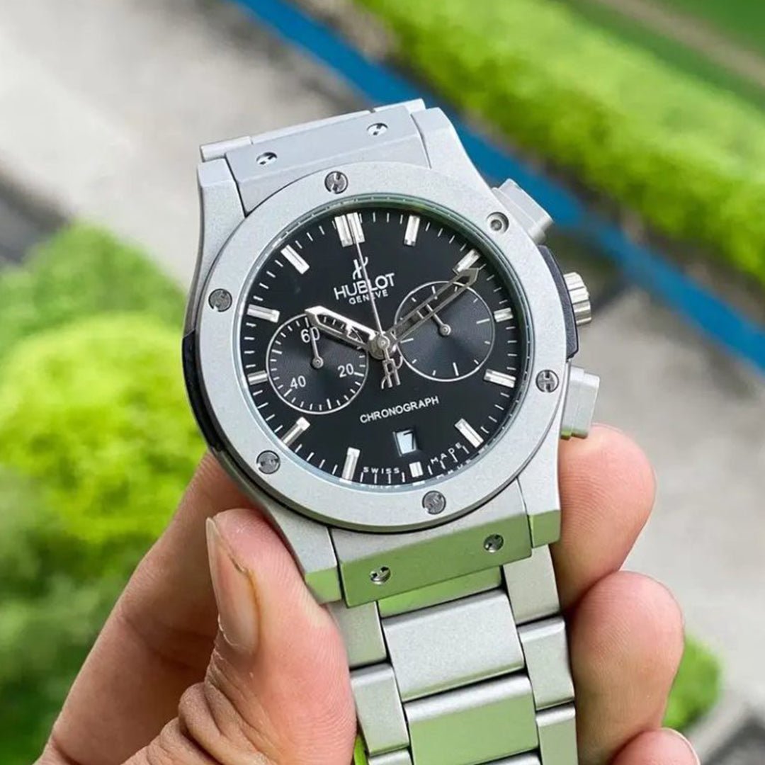 Hublot Silver Grey Metal Watch - Image 6