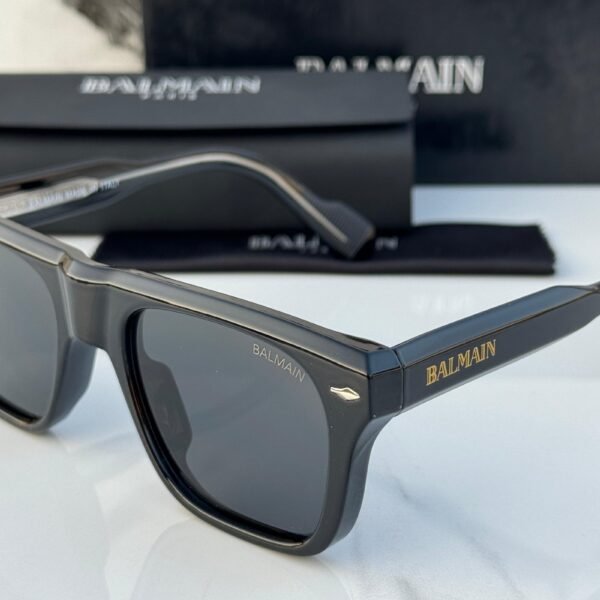 Alternative view of Branded Sunglasses  Full Black BLMN .(With Original Kit)