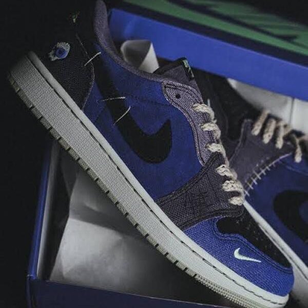 Alternative view of Air jordan 1 low retro x zion williamson voodoo alternate