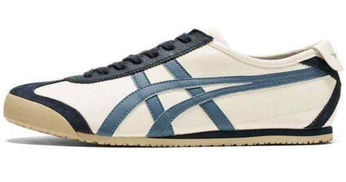 Alternative view of TIGER MEXICO 66 Deluxe Shoes White Navy