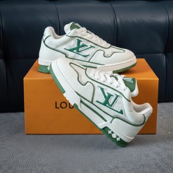 Alternative view of LOUI.S VUITTON TRAINER 2026 WHITE GREEN