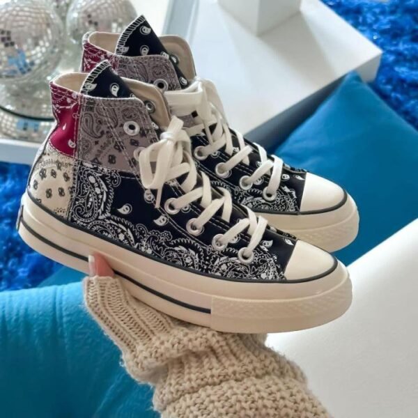 Alternative view of CONVERSE CHUCK TYLOR ALL STAR 70 OFF SPRING PAISLEY BLACK