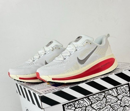 Alternative view of Nike ZOOM VOMERO 18 PLATINUM SIREN RED [WHITE / RED /BLACK] 0609025