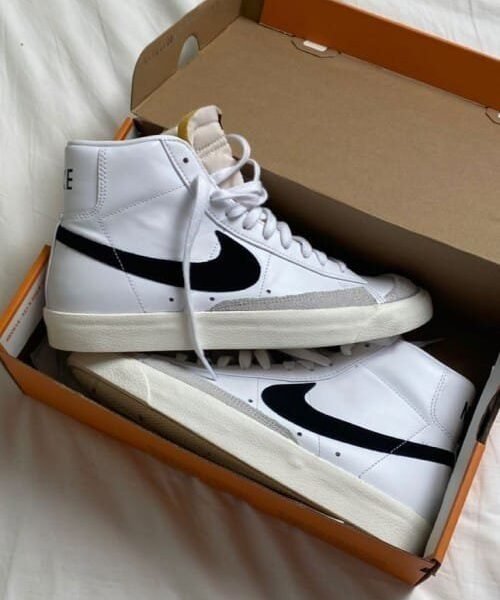 Nike  BLAZER MID 77 VINTAGE [WHITE / BLACK] 1109025