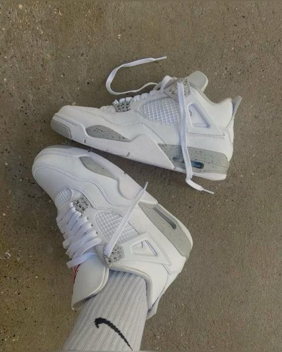 NIK.E AIR JORDAN 4 OREO SEMI UA✨❤️‍🩹