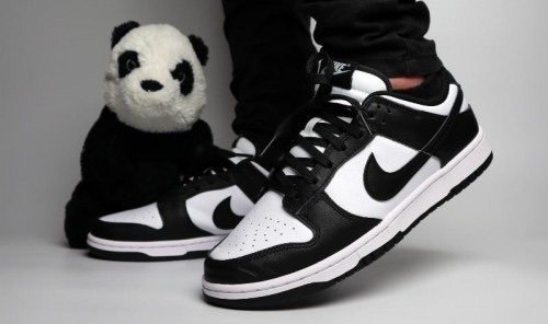 Alternative view of SB DUNK LOW PANDA BLACK