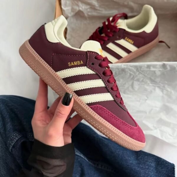 Alternative view of ADIDAS SAMBA MAROON 🔥