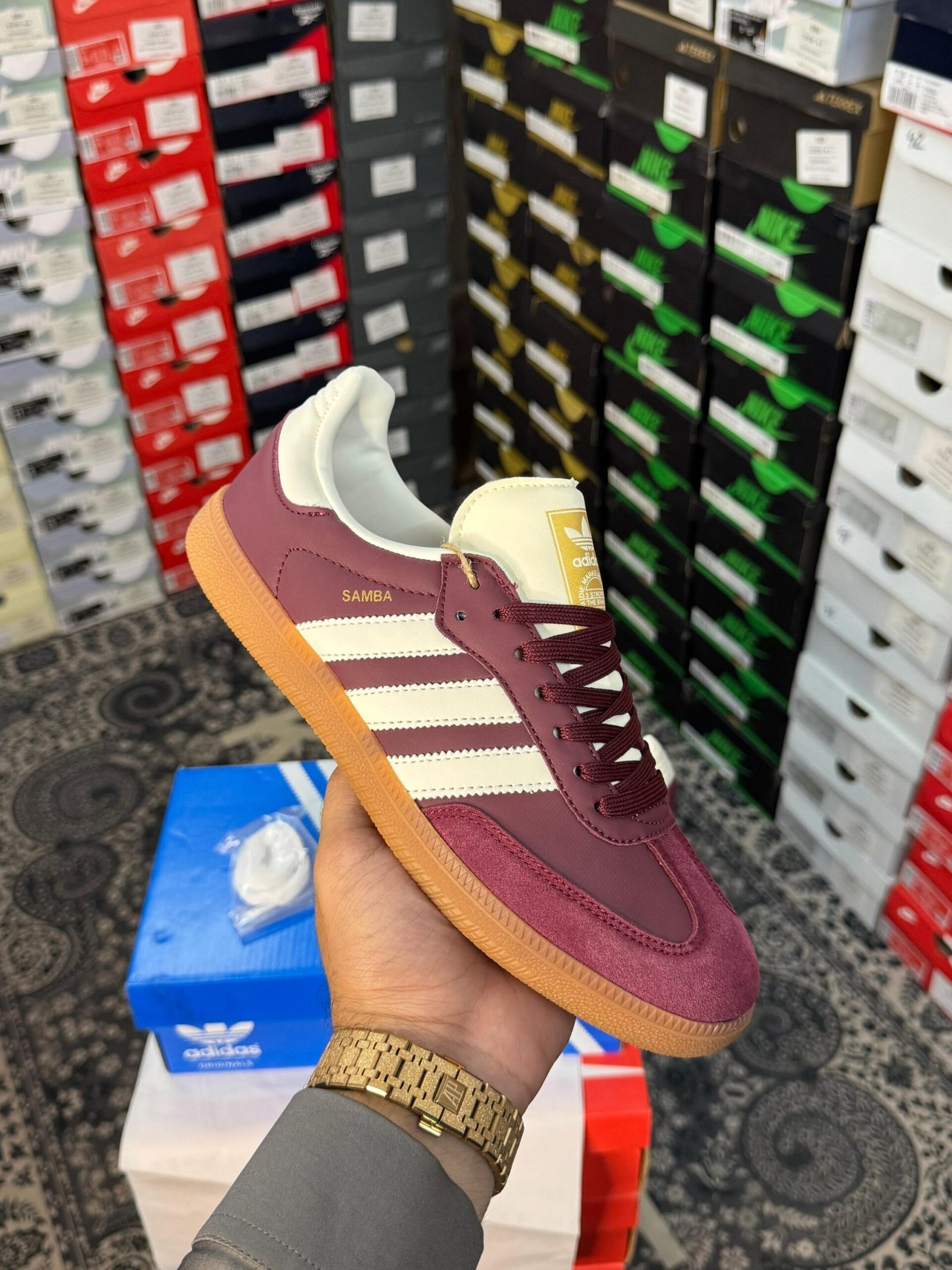 ADIDAS SAMBA MAROON 🔥