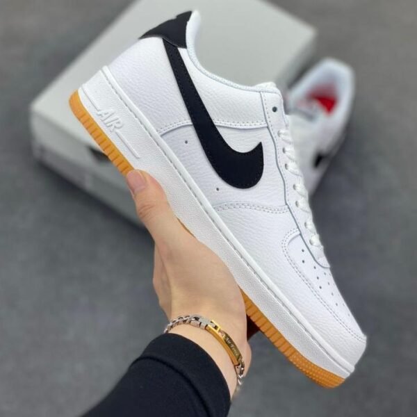 Alternative view of NIKE AIRFORCE 1 WHITE GUM
